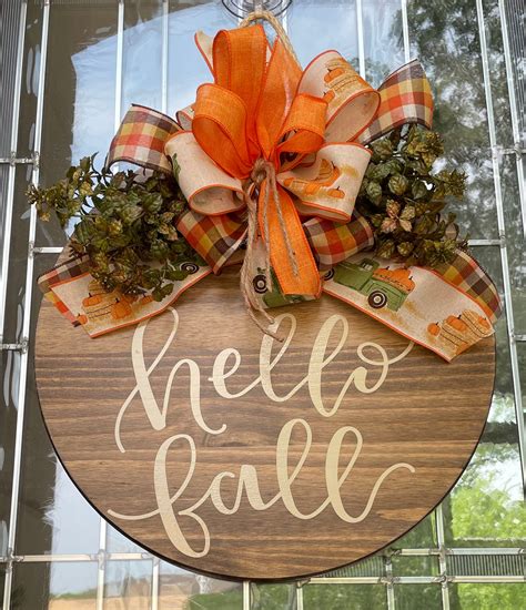 fall wooden wreaths